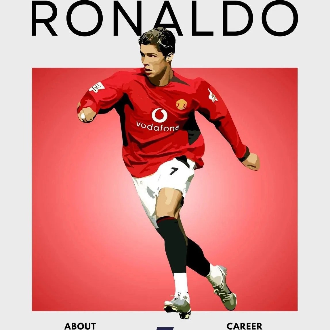 Famous football celebrity poster and printing canvas printing modern wall art pictures living room home 9