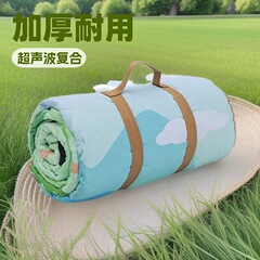 工厂直发超声波野餐垫防潮垫加厚耐磨户外防水露营帐篷内垫沙滩垫