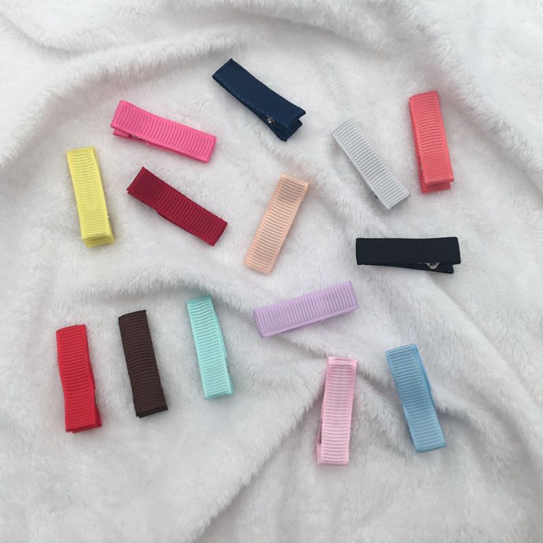 发卡底夹-3.5cm半包全包发夹鸭嘴夹儿童diy发夹手工材料配件批发