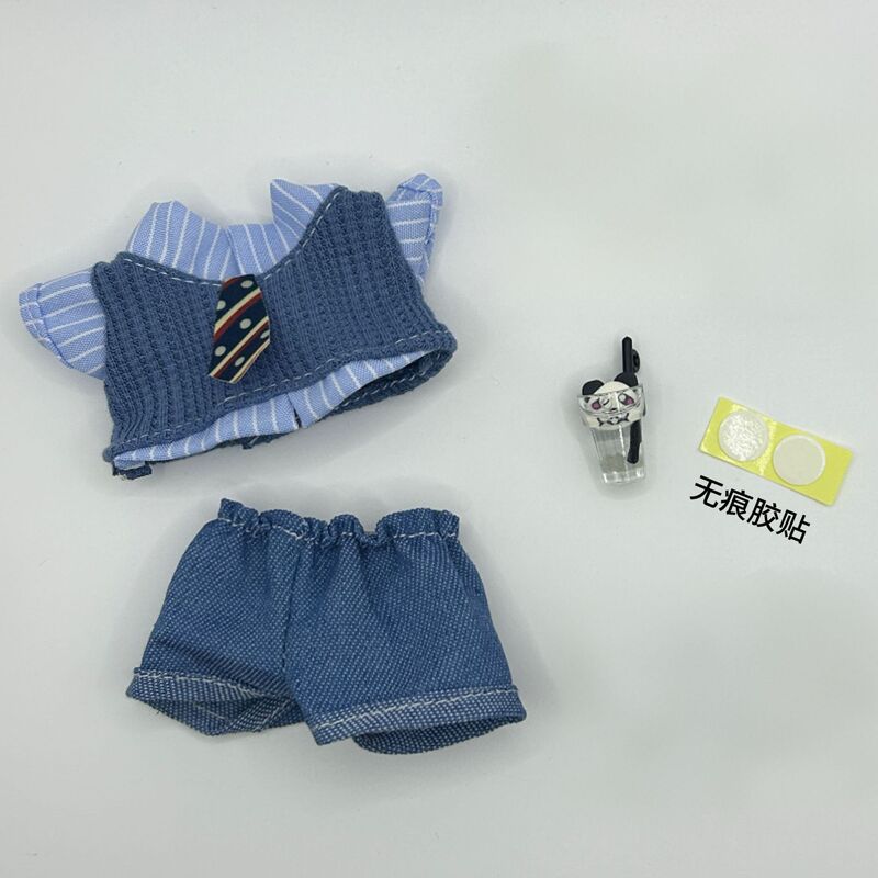 ラブブベビー服英国カレッジスタイル第一、第二、第三世代ラブブ服ビニールブラインドボックスアクセサリー自己嘲笑クマに適しています|undefined
