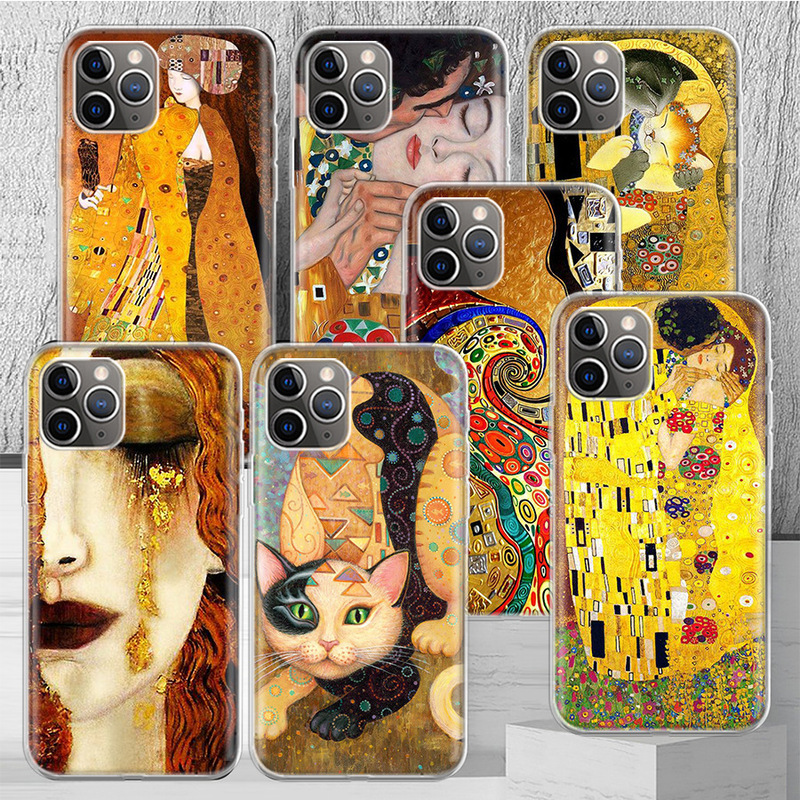 iPhone 14 13 Pro 11 15 for iPhone Kiss designed by Gustav Klimt iPhone 14 13 Pro 11 15 for iPhone Kiss designed by Gustav Klimt