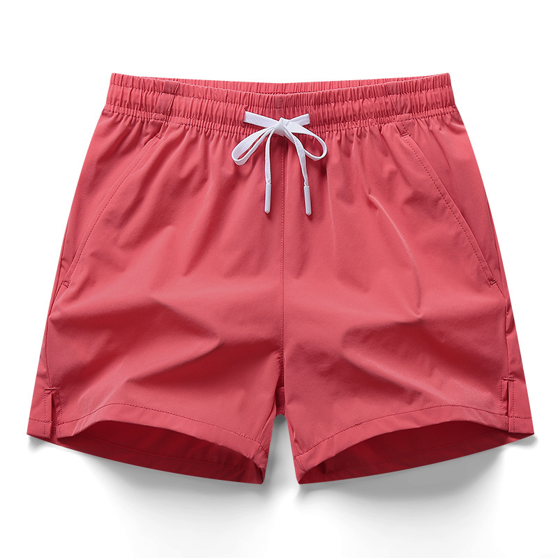 Comercio exterior transfronterizo, seda de hielo, pantalones cortos de secado rápido, pantalones finos sueltos de tres puntos, pantalones deportivos de pareja de marca de moda, al aire libre