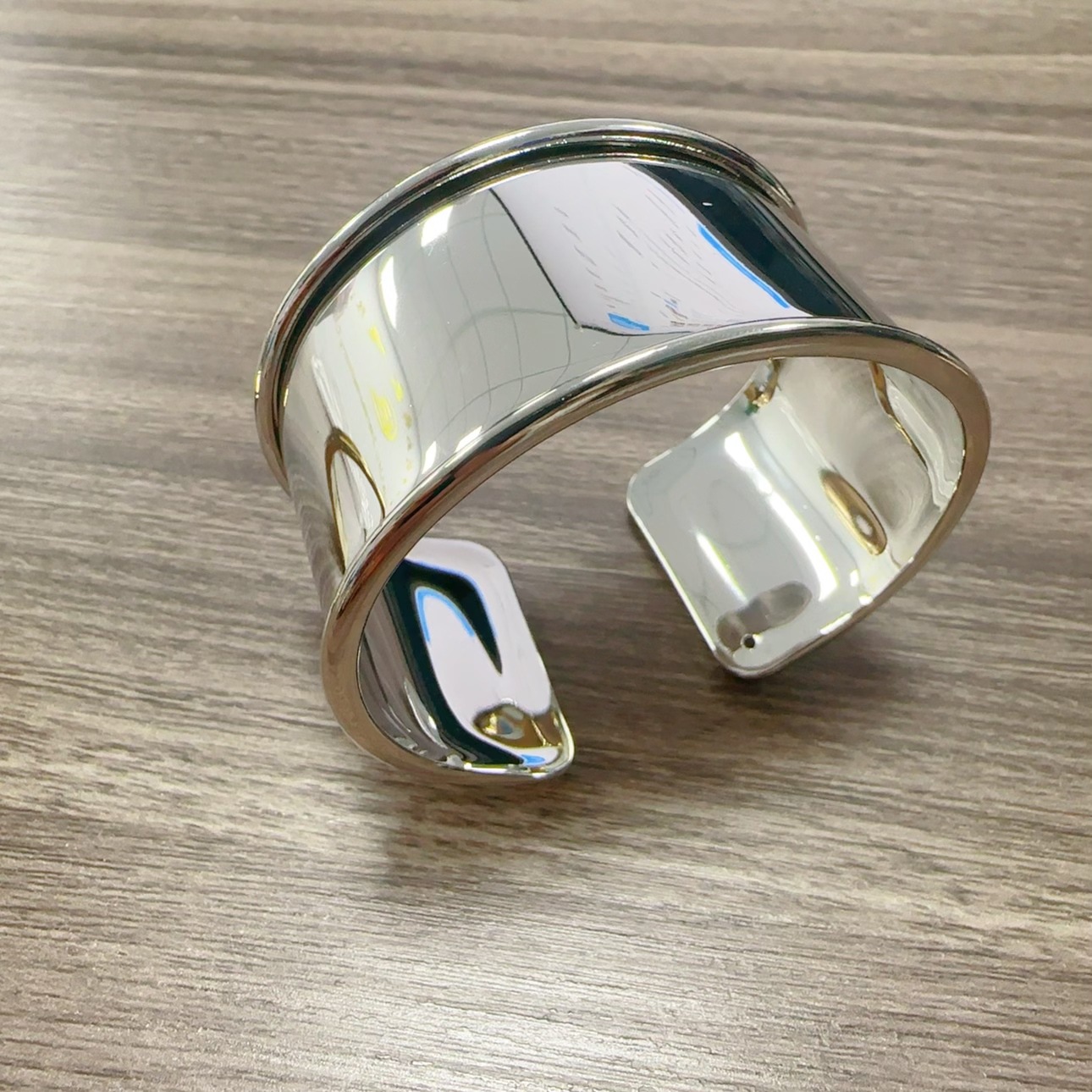1 Piece Quantity Retro Classic Style Geometric Iron Bangles Wholesale