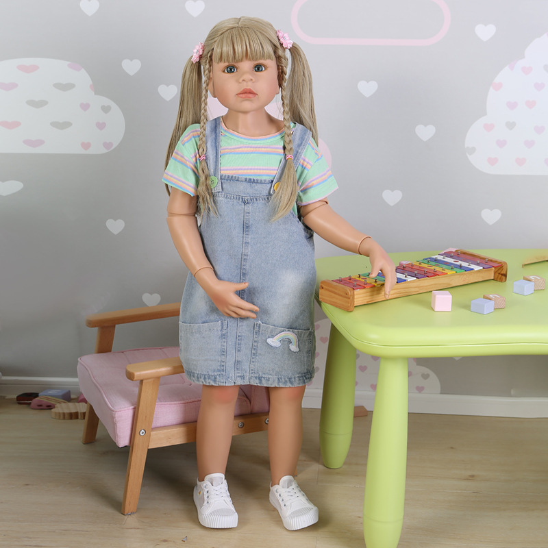 98cm obra maestra muñeca niños grandes simulación muñeca ropa Modelo 3 años de comercio exterior gran suministro