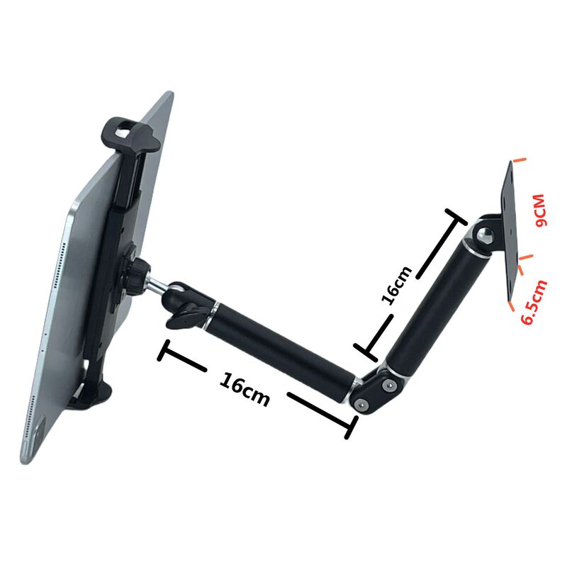 Amazon Tablet Wall Mount Bracket Hover Foldable Rotating Adjustable Universal Wall Mount for Mobile Phones and Tablets