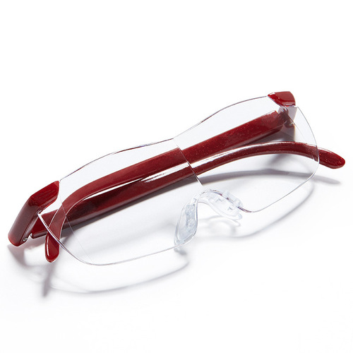 bigvision Amazon cross-border glasses type head-mounted magnifying glass integrated magnifying presbyopic glasses enlargement 300