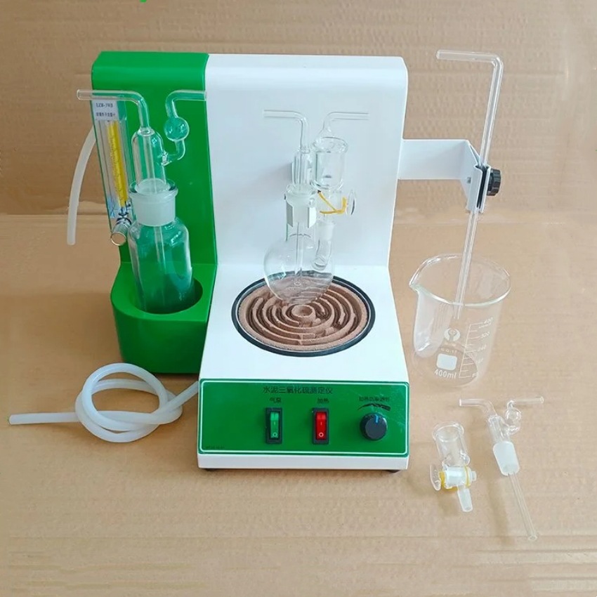 三氧化硫测定仪 粉煤灰及生料定硫仪 水泥组分定量测定硫酸盐含量