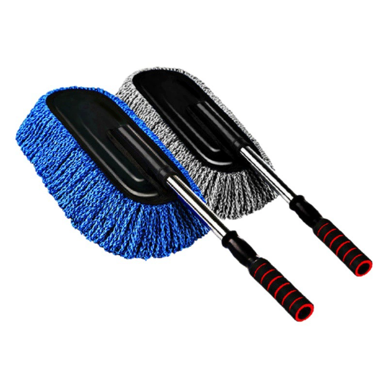 Автомобильный инструмент для чистки: выдвижная нановолоконная щетка-ваксер для удаления пыли, автомобильный пылесборник, автомобильная щетка, инструмент для уборки автомобиля
