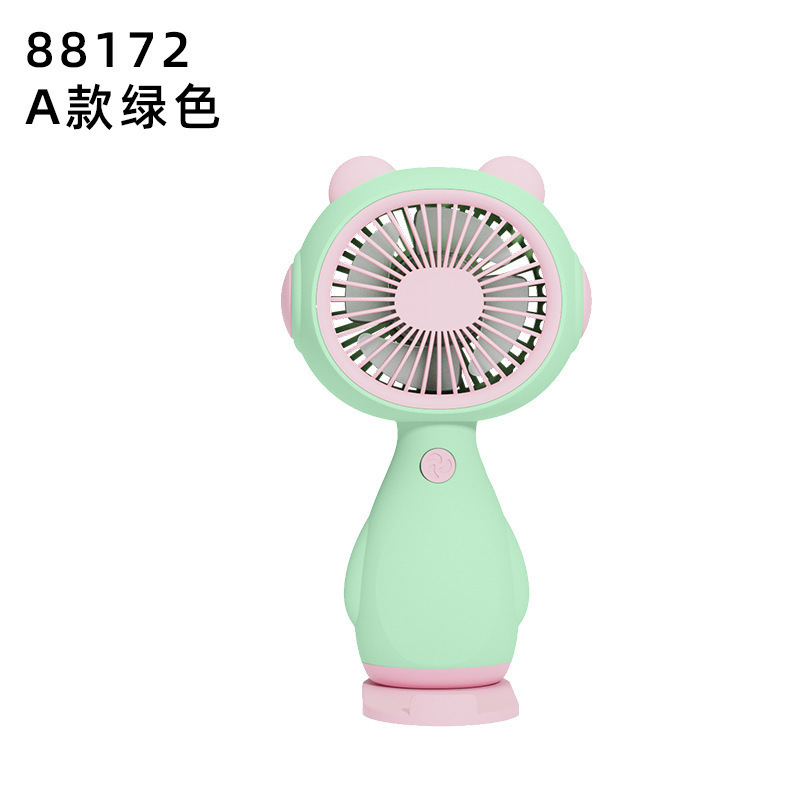 創造的な新型ミニ子供用手持ち扇風機、学生向けポータブルUSB充電式扇風機|undefined