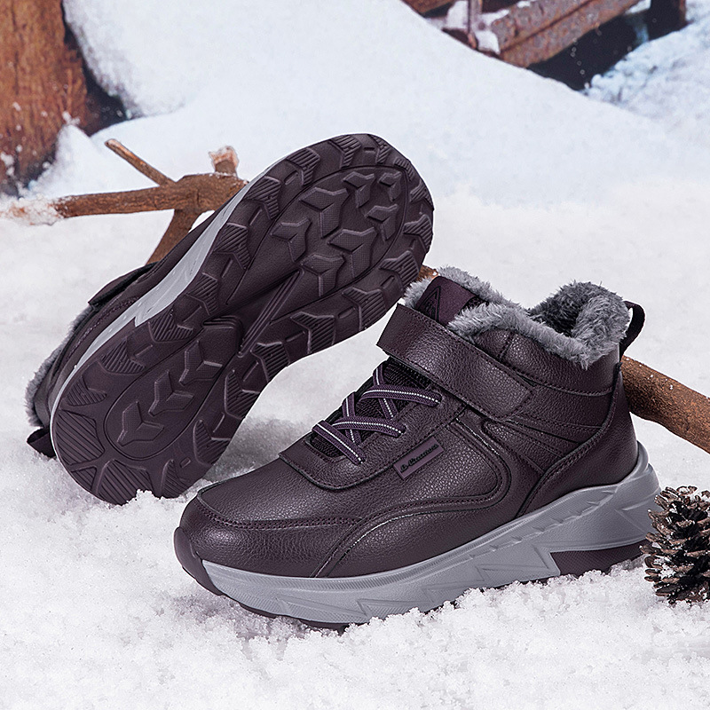 Botas de nieve transfronterizas de alto impacto, nuevos deportes al aire libre, botas de montaña casuales, zapatos de algodón cálidos