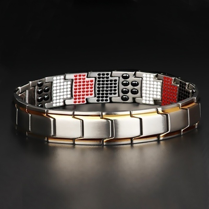 Amazon Cross-border New Multi-point Magnetic Bracelet Detachable Magnetic Bracelet European and American Accessories Couple Bracelet