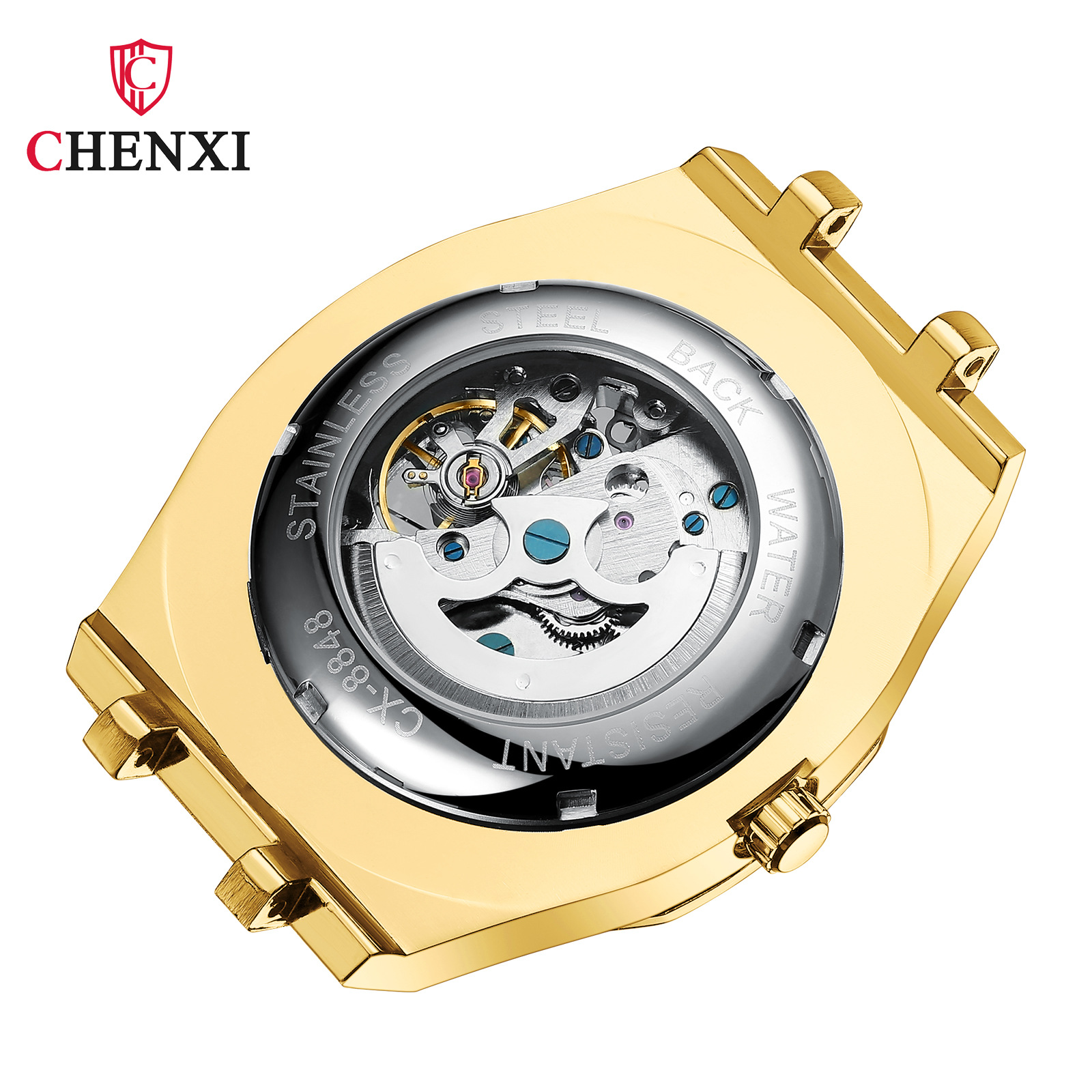 Orologio uomo automatico meccanico stile scheletrato_voghion.com