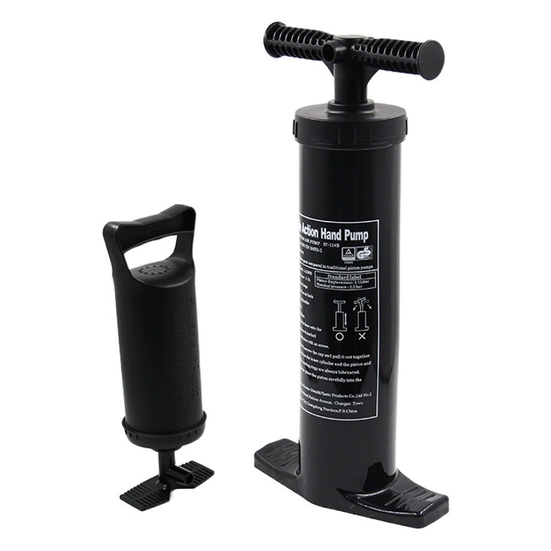 Надувная палатка насос Двусторонняя насосная надувной ручной насос резиновая лодка плавательное кольцо надувной матрас ручной насос оптом