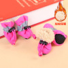 Fleece footwear, keep warm demi-season boots indoor, soft sole, wholesale