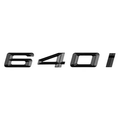 04-22 model car emblem 7 Car logo - standard-640i-in-glossy-black-before-the-16-model