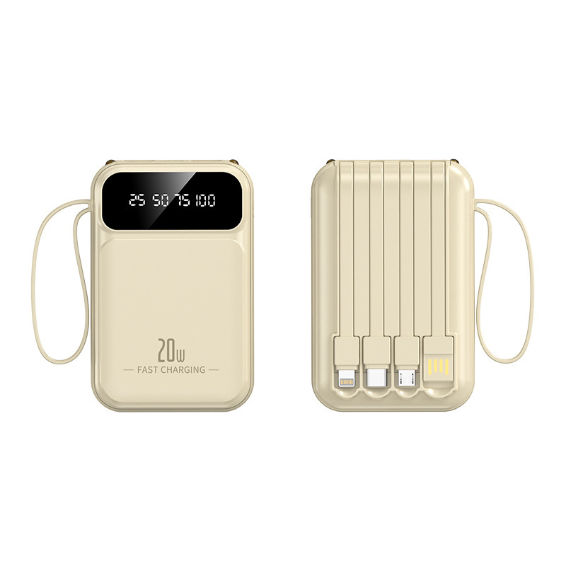 3C認定卸売有線パワーバンクミニコンパクトポータブルパワーバンククロスボーダーギフトカスタムロゴ|undefined