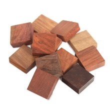 小料 diy手工制作戒指木料 半成品材料马赛克贴片木料3*3*1cm其他