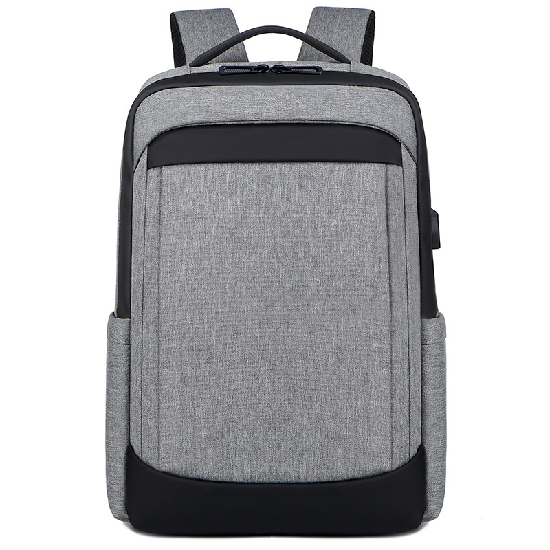 Mochila recargable usb para hombre de viaje de negocios de gran capacidad Mochila para computadora Oxford salvaje al aire libre Mochila para estudiantes