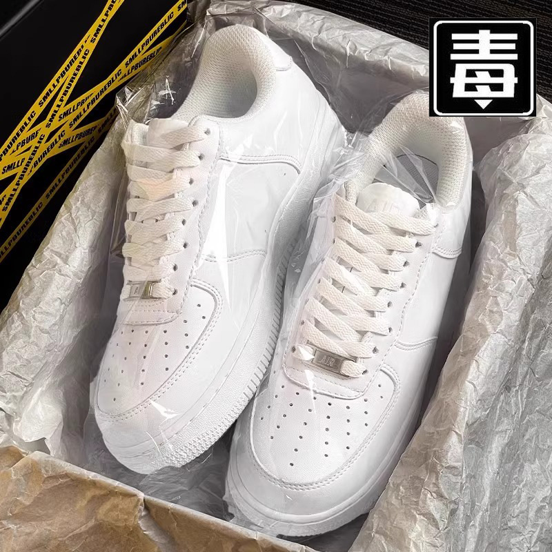 Air Force. No.1 Pure Original AF1 Pure White Men's and Women's Shoes Nai Guan Spring 2024 Summer New Leisure sneaker Air Force. No.1 Pure Original AF1 Pure White Men's and Women's Shoes Nai Guan Spring 2024 Summer New Leisure sneaker