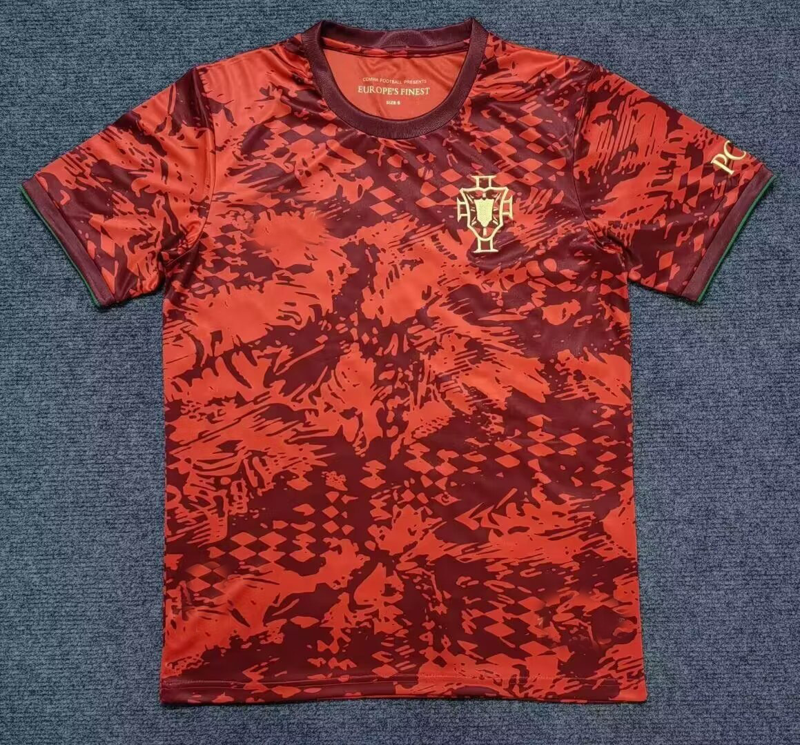 Copa de Europa 2024 Camiseta francesa Selección nacional italiana Inglaterra España Brasil Camiseta de fútbol transfronteriza