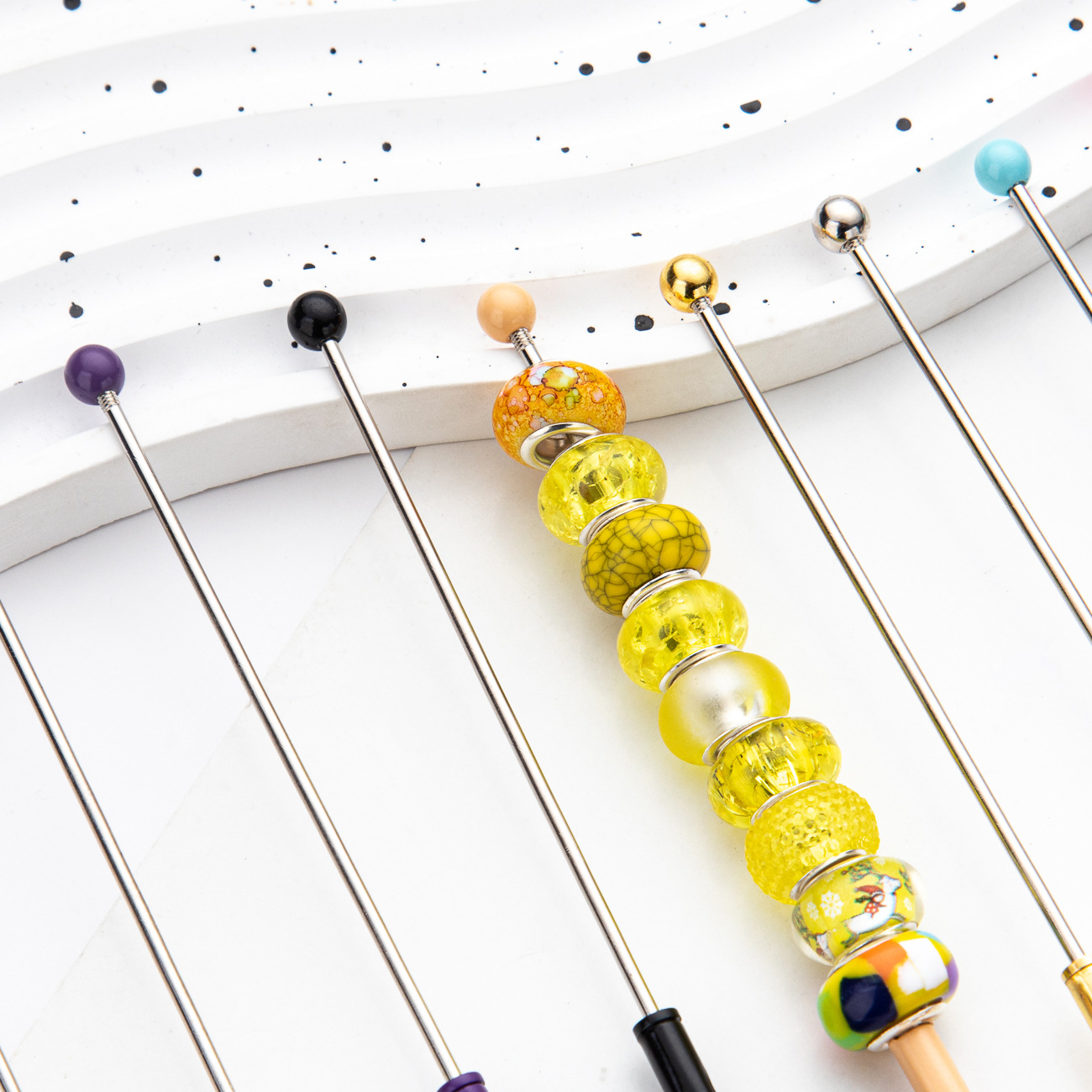 Spot diy beaded clip