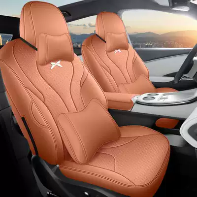 Modelə uyğun (Original) oturacaq örtükləri: seat covers, full leather, extended - warm-sun-brown-deluxe-edition-note-the-model-year-front-row-fully-covered-rear-row-partially-covered