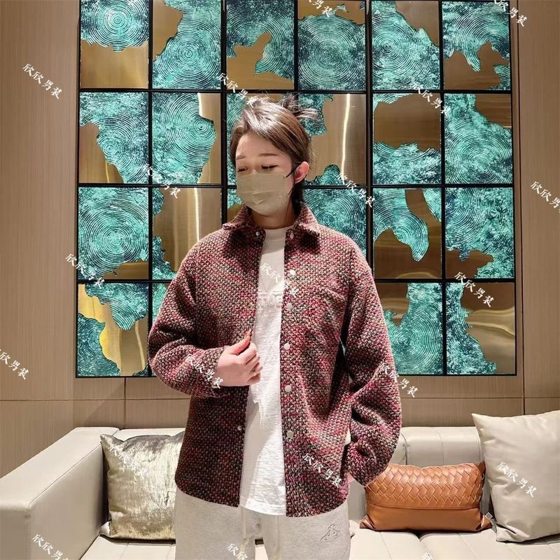 2025年春季新款时尚潮流小香风编织痞帅燕尾潮流时尚休闲百搭上衣|undefined