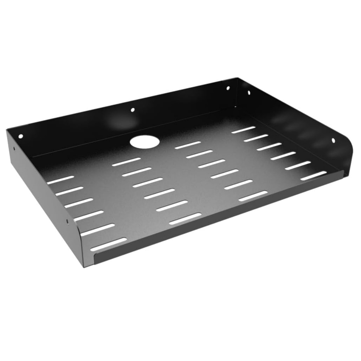 Router Wall Mount, Tv Box Wall Mount, Metal Floating Shelf, Modern Wall-Mounted Storage Rack