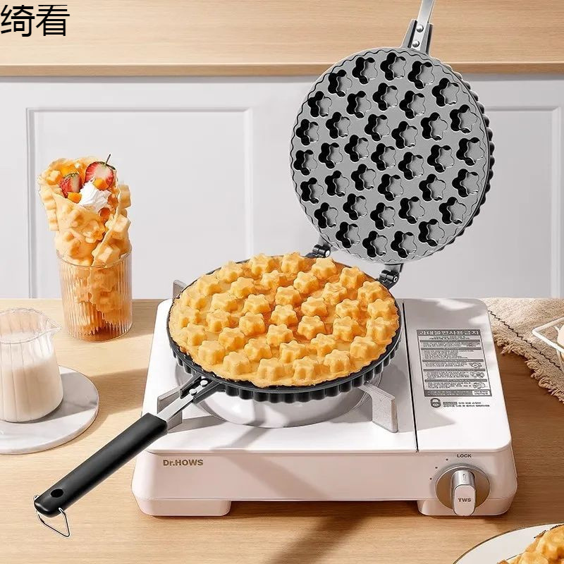 37 梅の花の小さなケーキ型、一口チャーシュー屋台ケーキマシン、業務用および家庭用梅の花の形をした厚みのある特別なツール|undefined