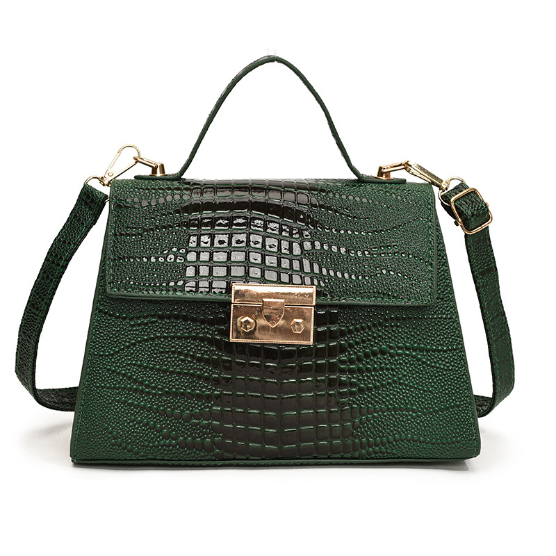 Bolso de hombro casual, bolso de mochila de patrón de pescado, invierno 2024 nuevo estilo de moda simple bolso de mano bolso de mujer