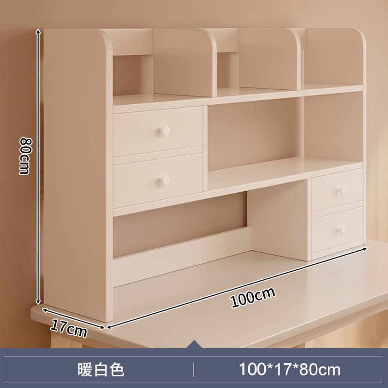 Estante de cosméticos almacenamiento de escritorio 2024 nuevo tocador para niñas de varias capas pequeño estante de almacenamiento para el hogar