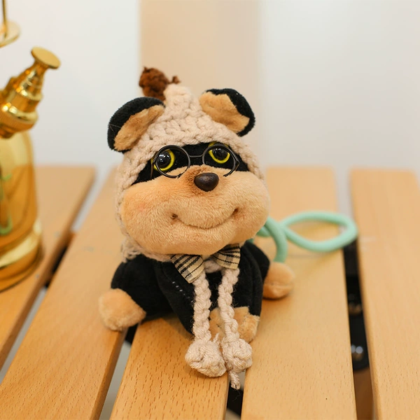 Bee dog gray hat