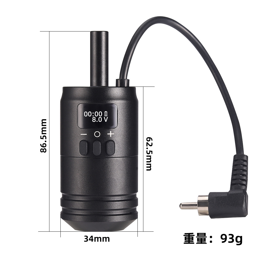 Ambición Bisheng carga inalámbrica ajustable aguja integrada mango Universal mango equipo de tatuaje