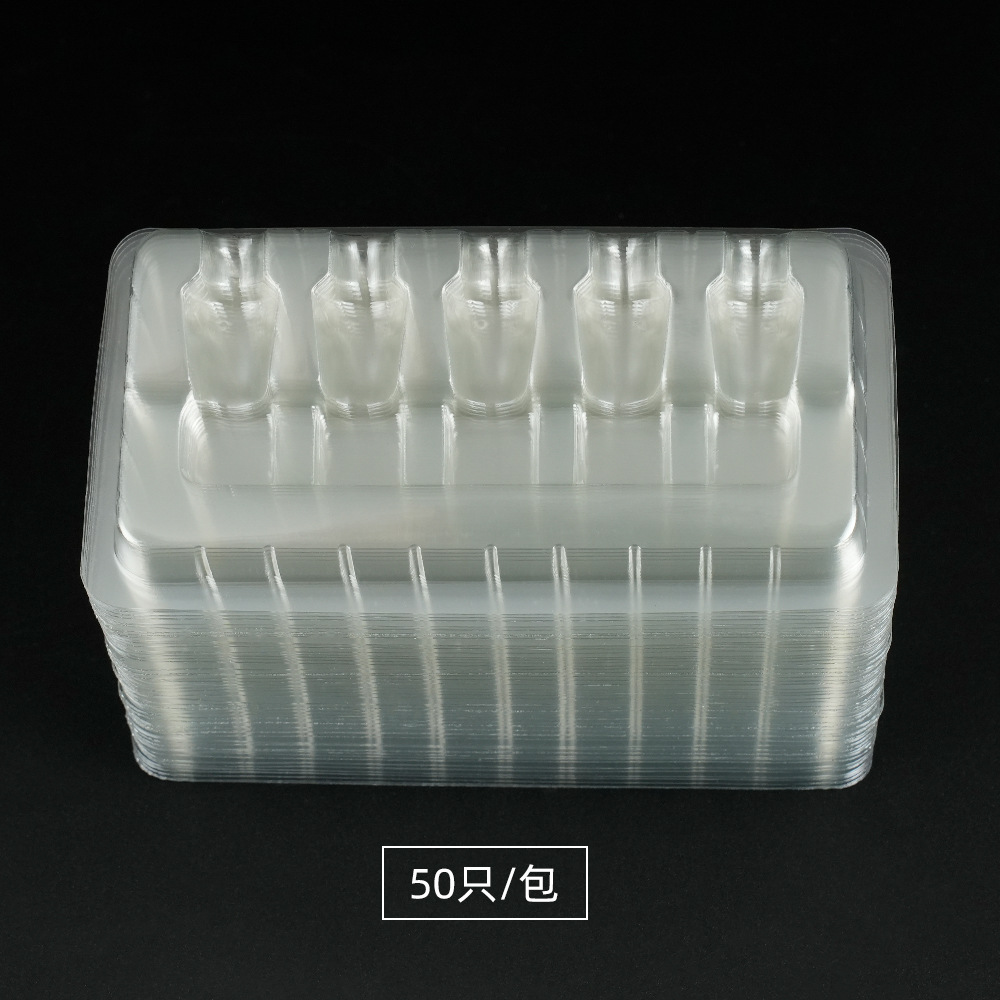 Longyiren equipo tatuaje desechable integrado aguja boca titular espina aguja boca cabeza colocación soporte un paquete de 50 piezas