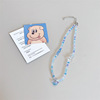 Retro beaded bracelet, universal cute necklace from pearl, flowered