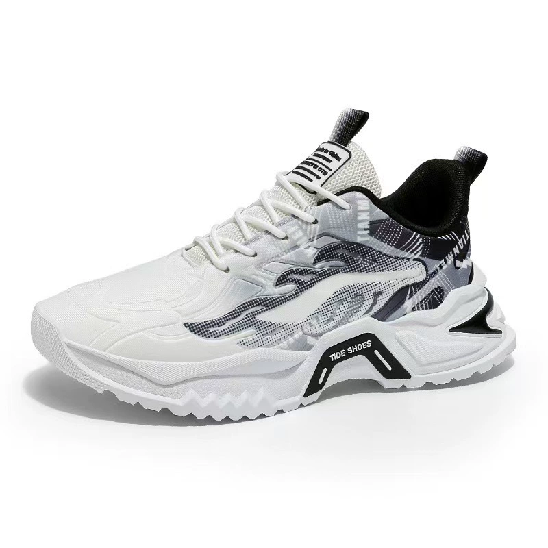 Footwear for leisure, trend quality comfortable sports shoes platform, Korean style