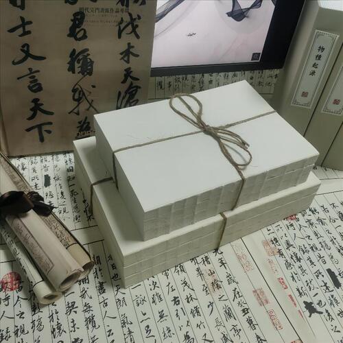 New Chinese-style sample room white jute rope book stack decorative piece study soft decoration fake books book sculptures