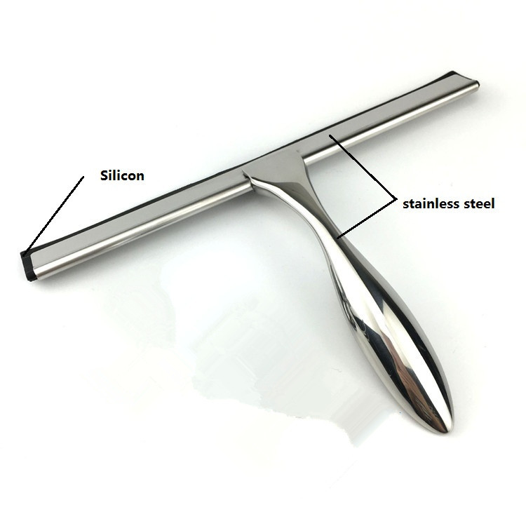 Factory Scratch Glass Magic Home Glass Scraper Squeegee Scraper Stainless Steel Glass Scraper Home Squeegee