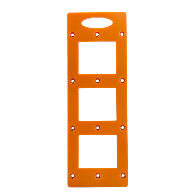 86 caja de socket caja inferior molde de apertura de madera armario interruptor de socket caja de alambre madera ranura dibujo de línea plantilla artefacto