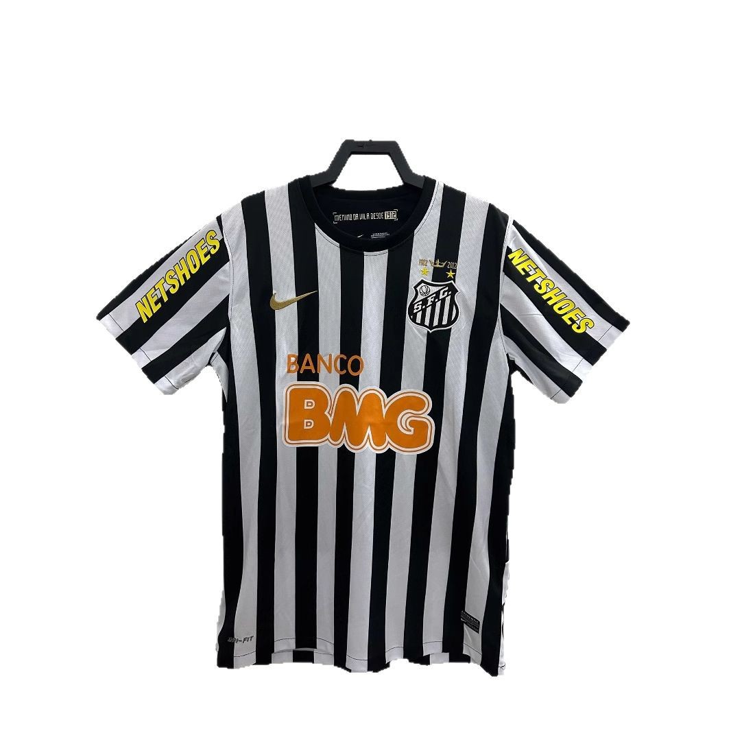 Camiseta de manga corta con cuello redondo y manga corta de malla suelta de verano para hombre 1112 Santos con estampado 3D