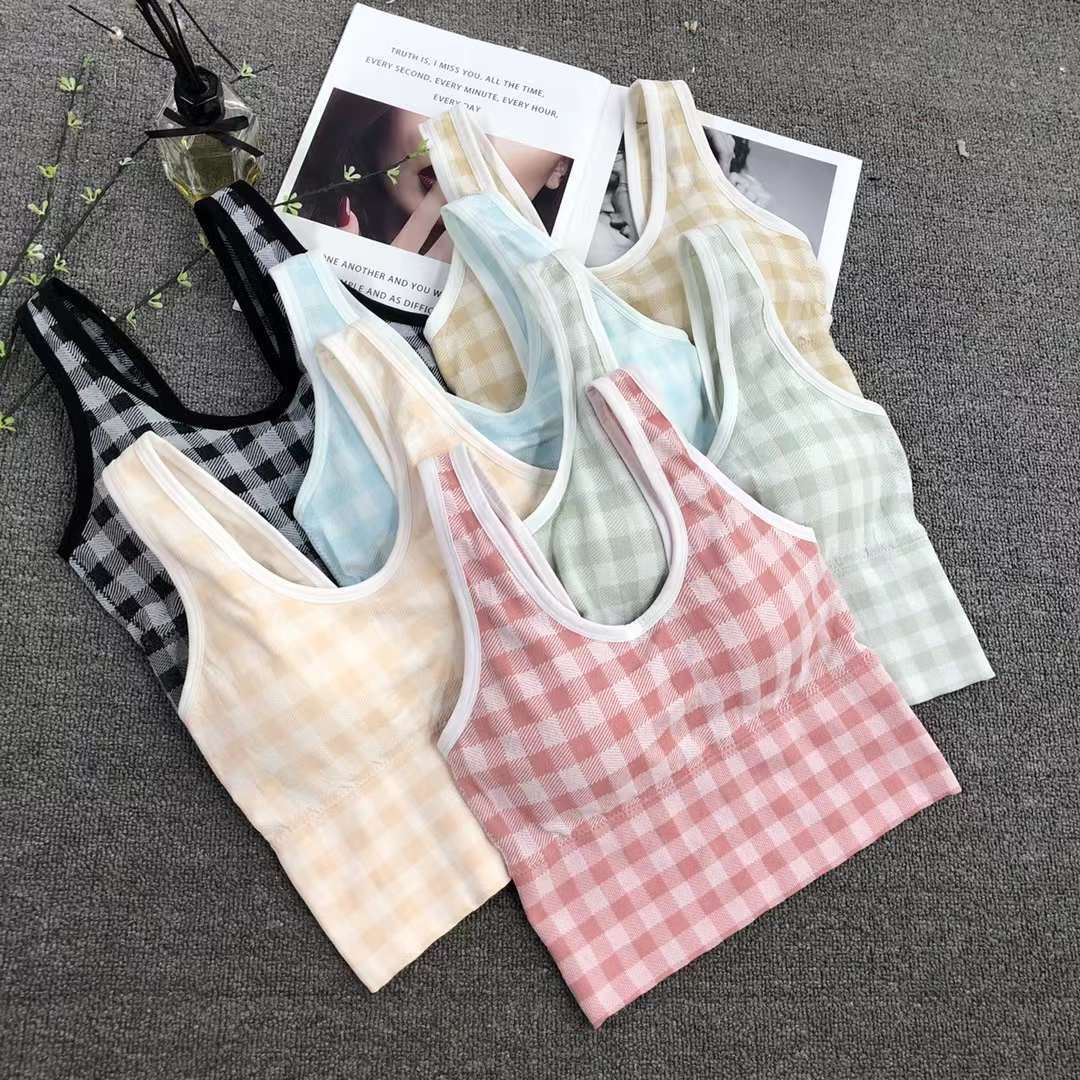 Nueva inconsútil alto elástico belleza de alta calidad las mujeres chaleco inalámbrico yoga sujetador ropa interior deportiva al por mayor