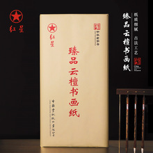 加厚云檀书画纸毛笔字书法纸学生书法练习半生熟字帖临摹宣纸批发