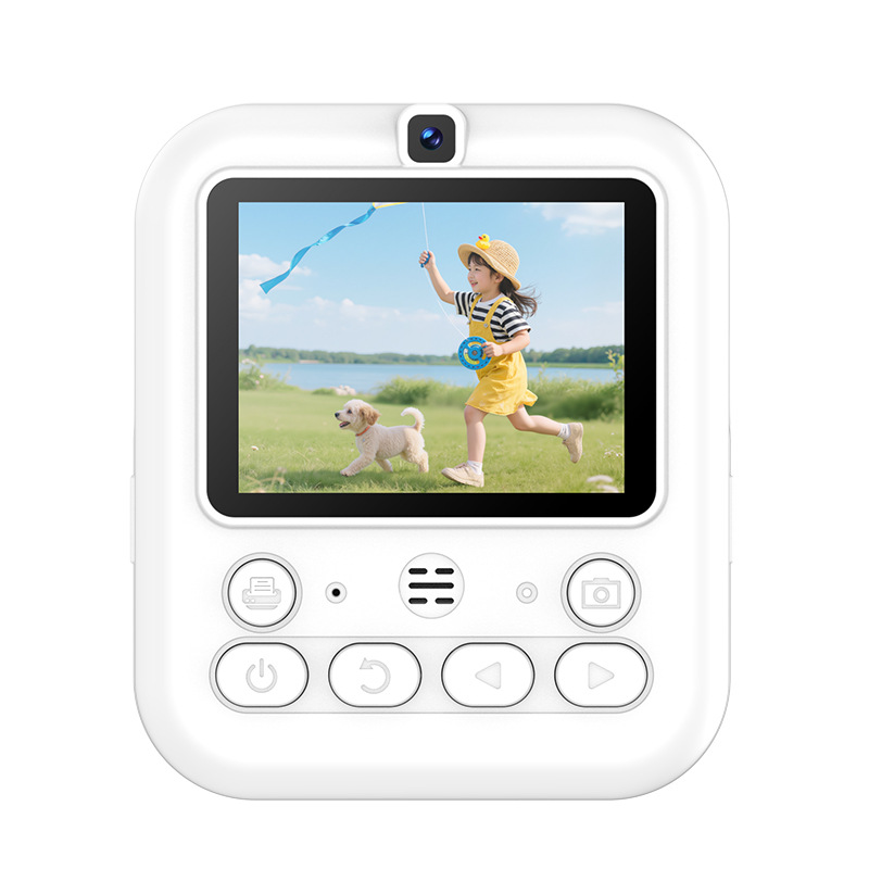 Nueva cámara de impresión DIYS5 Photodex HD frente y detrás de la cámara de impresión dual puede grabar video
