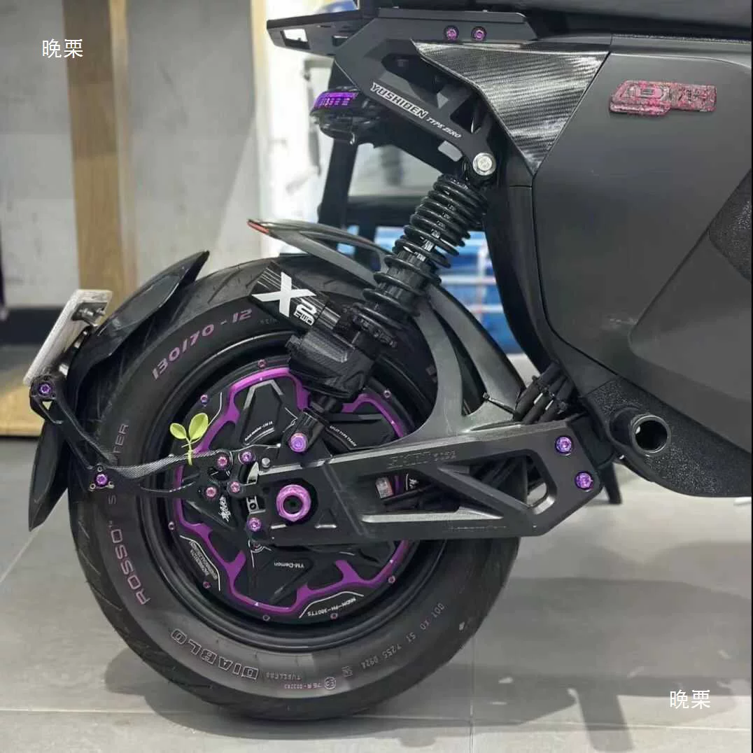 Yuma 6-го поколения мотор-колесо 10/12 дюймов, до 3000W, 16–20 осей, плиточная версия, цветные корпуса