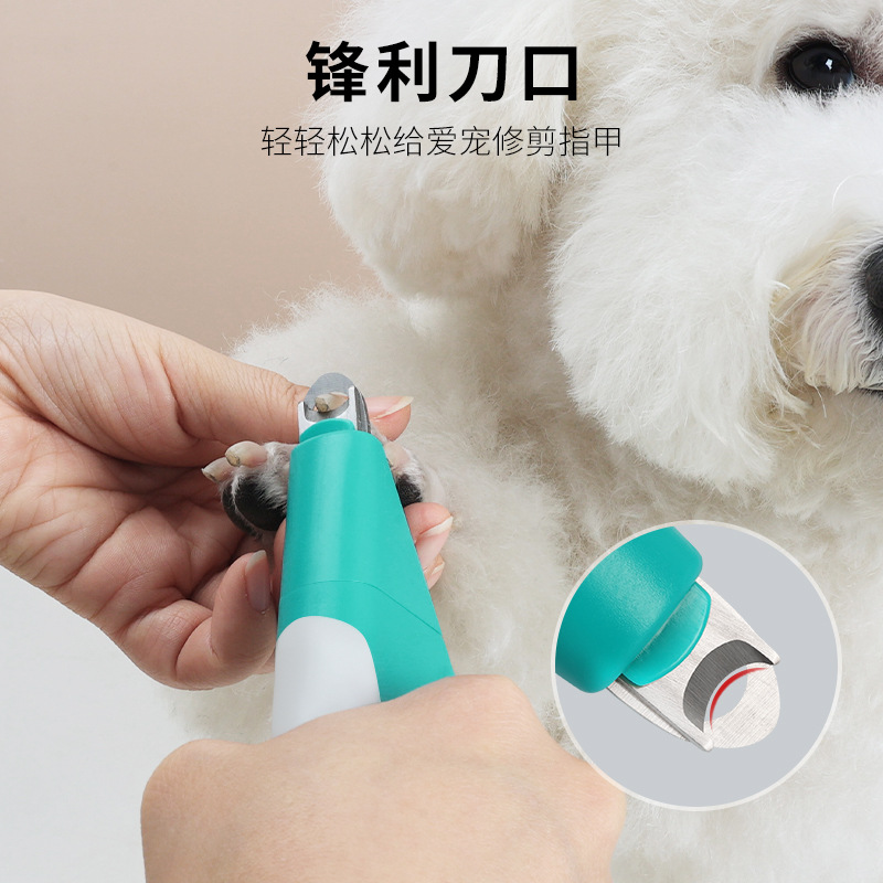 Transfronterizos nuevos pinzas de uñas para mascotas, tijeras para perros grandes y medianos, productos generales para mascotas, venta directa de fábrica al por mayor.