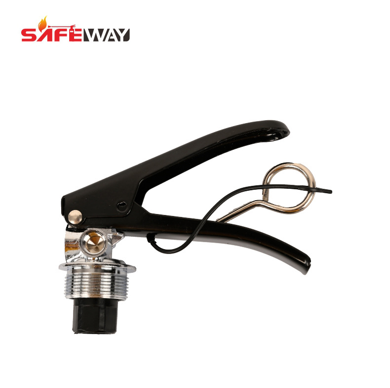 厂家直销常规出口干粉灭火器4牙阀门铜阀门镀铬