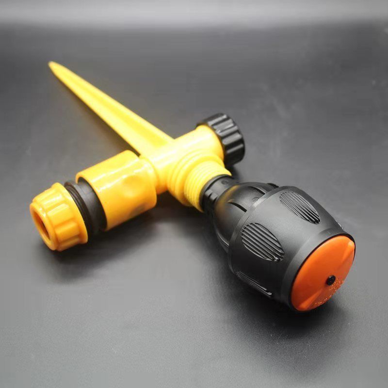 自动旋转串联洒水器360度花园浇水喷头园艺灌溉神器浇花浇菜降温