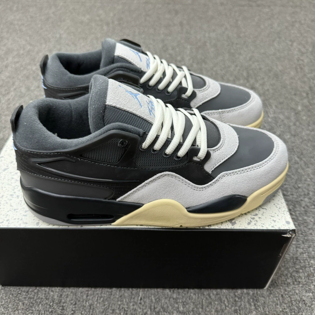 Air jordan, низкие чёрные и жёлтые высокие кроссовки на платформе для мужчин и женщин, любимые, вкл. транзит через границу