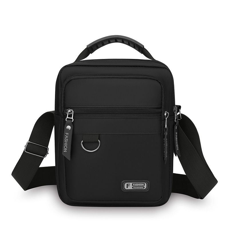 2025 nuevo bolso de moda para hombres simple ocio bolso de hombro de negocios de nylon de viaje versátil bolso de mano vertical