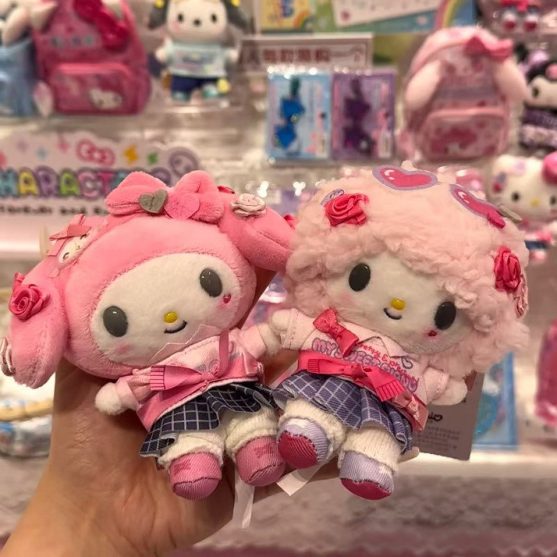 サンリオ キラキラ高校 第2弾 リトルシープキティ メロディー人形 かわいい人形ペンダント|undefined
